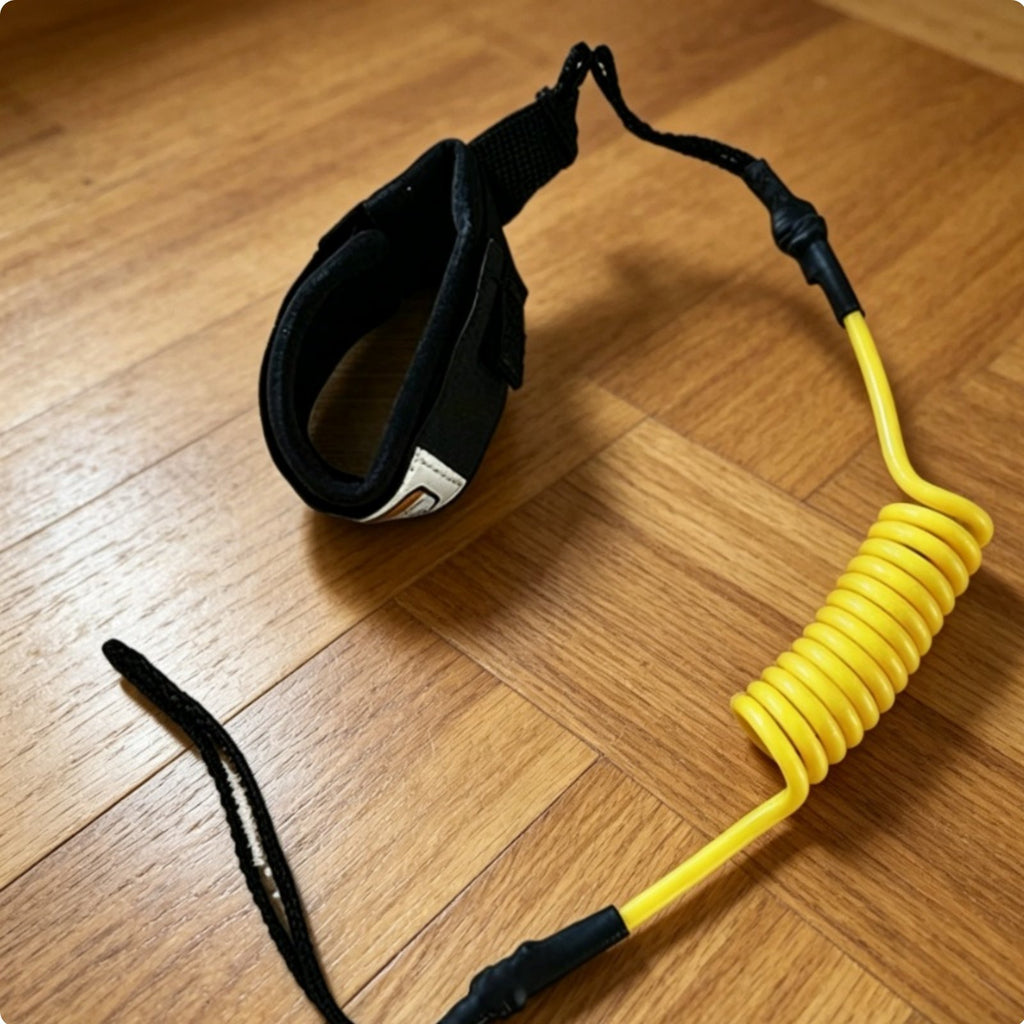 Coiled Surfboard Leash Long-Lasting Bodyboard Wrist Strap Tangle-Unrestricted