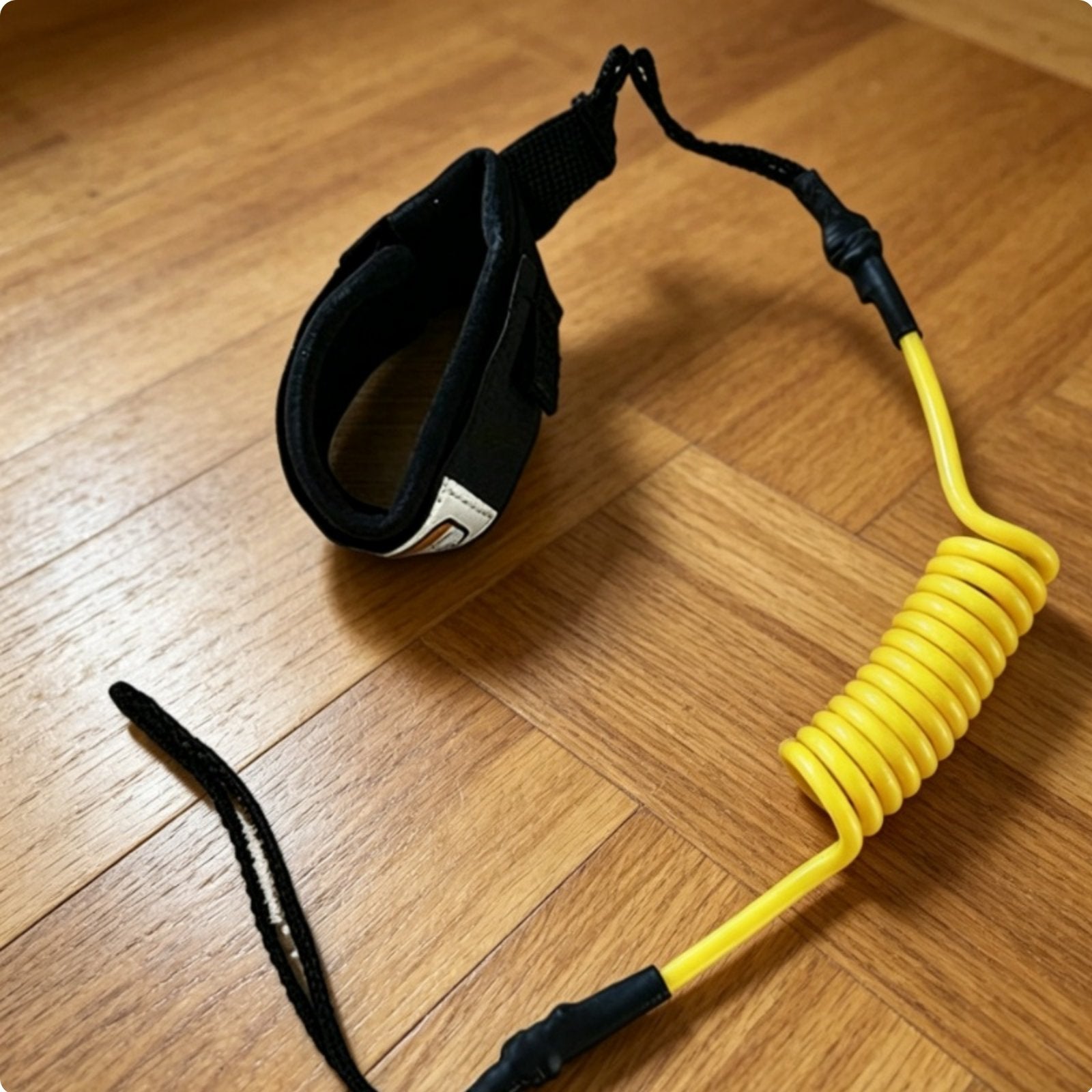Coiled Surfboard Leash Long-Lasting Bodyboard Wrist Strap Tangle-Unrestricted
