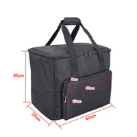 Display Carrying Case Top Handle Desktop PC Carrying Case Padded Computer Storage Bag for Moving