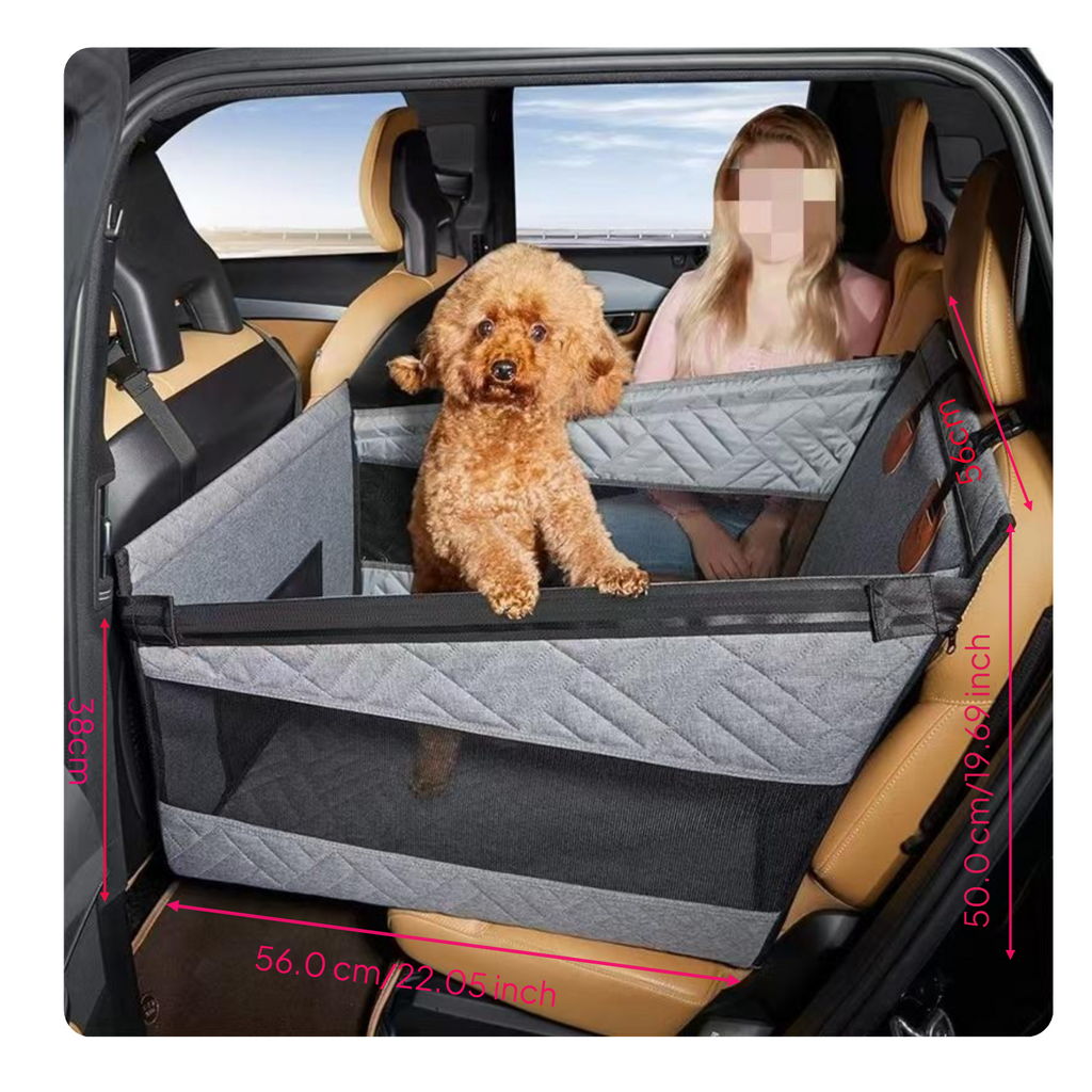 Waterproof dog car seat booster