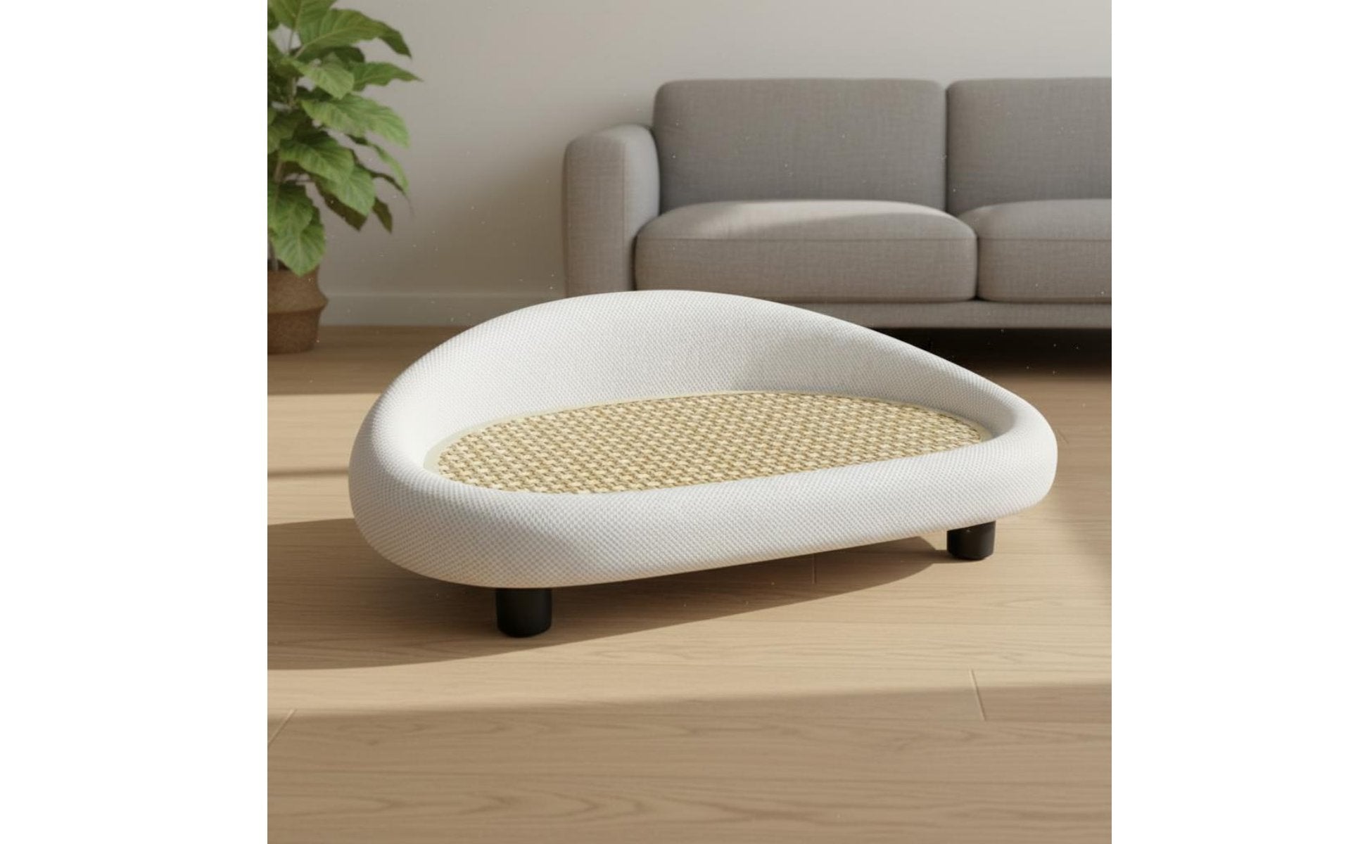 Hot Weather Cat Bed elevated sofa couch Breathable Mesh Cooling Cat Bed Pet Furniture for Indoor