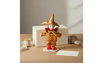 Ornamental Doll Statue Gift Idea Porcelain Clown Figurine Auspicious Charm