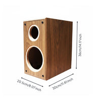 Bass Vented Speaker Cabinet Build Wooden Speaker Enclosure Solid Wood Audio Gear