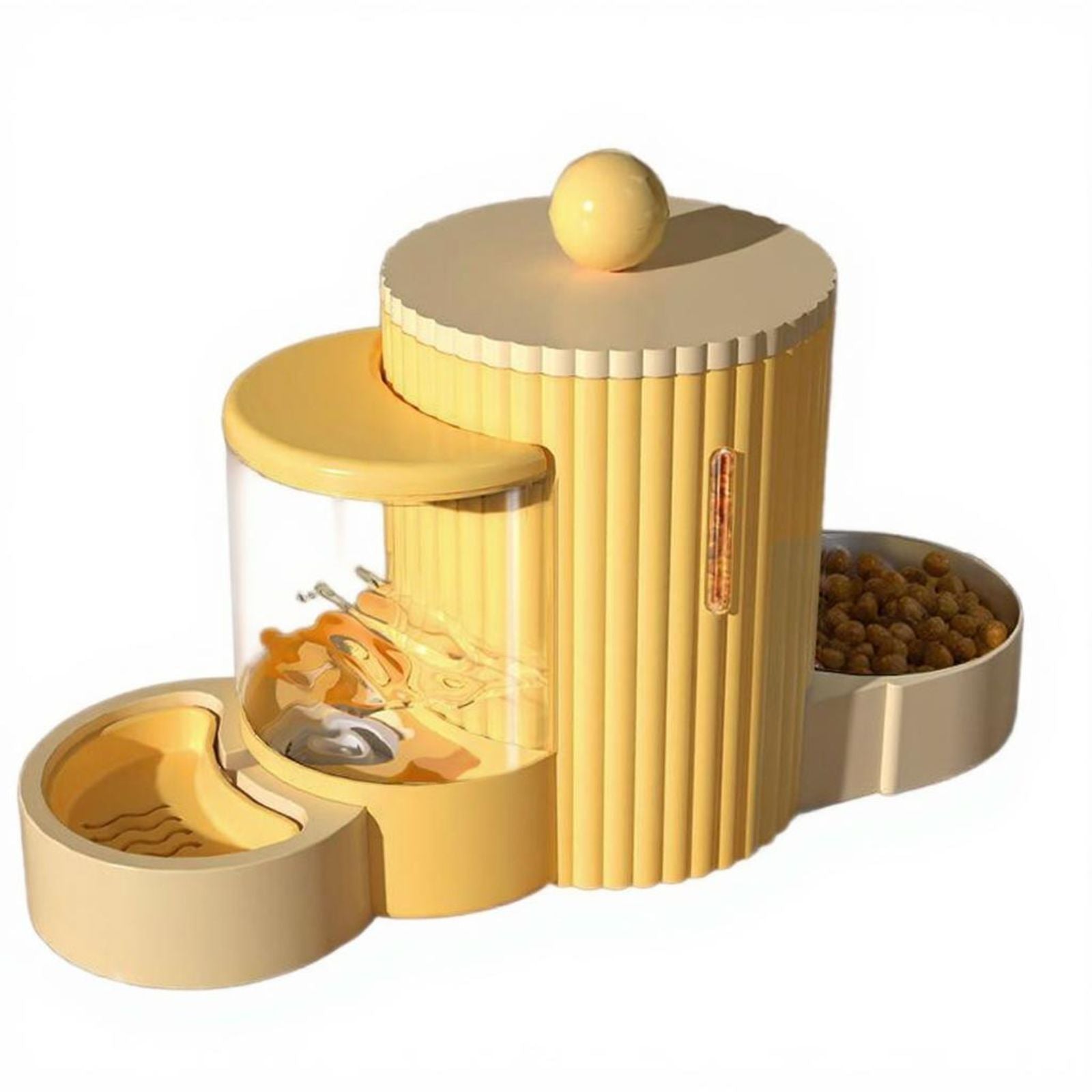 Automatic water dispenser cat bowl
