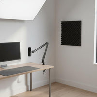 Sound Absorbing Fireproof Padding Retardant Self Soundproof Soundproofing Material for Drum Room, Audio Studio, KTV