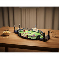 Desktop Football Game Interactive 2 Player Flipper Soccer for Party