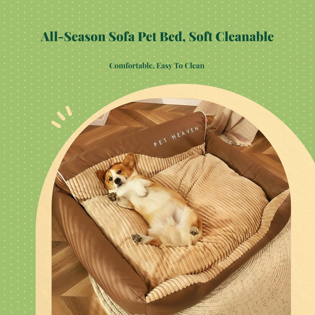 Orthopedic dog bed with cover