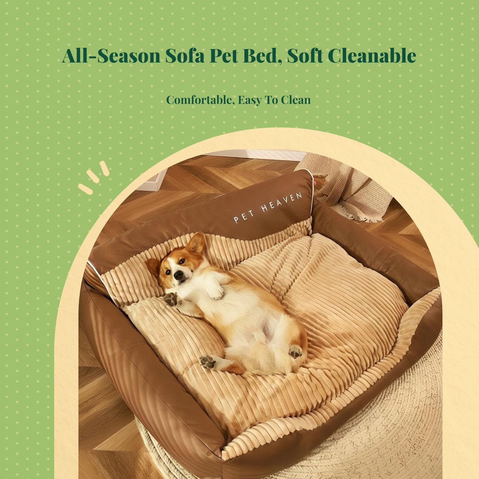 Orthopedic dog bed with cover