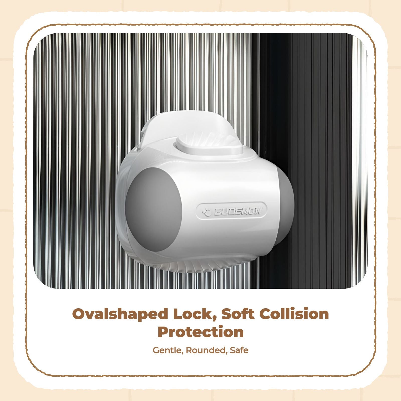 Kid Security Lock, Sliding Door Latch, Adjustable Cabinet Lock, Infant Proofing, Easy to Install, U-Shaped, Childproof Protection