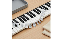 88 Key Piano Note Sticker Easy to Learn Silicone Piano Keyboard Guide
