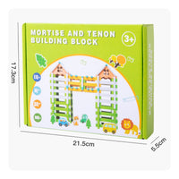 Mortise and Tenon Blocks Hands-on Wooden Joinery Blocks Problem Solving