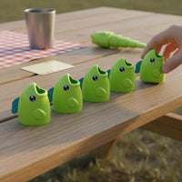 Telescopic Fishing Game Educational Fishing Toy Set Early Learning for Classroom
