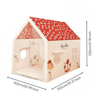 Fungi Playhouse Tent Easy Setup Fungi Play Tent Cute Printed Design