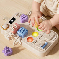 Socket Toy Hand-Eye Coordination Plug Board Toy Sensory Play for Young Children