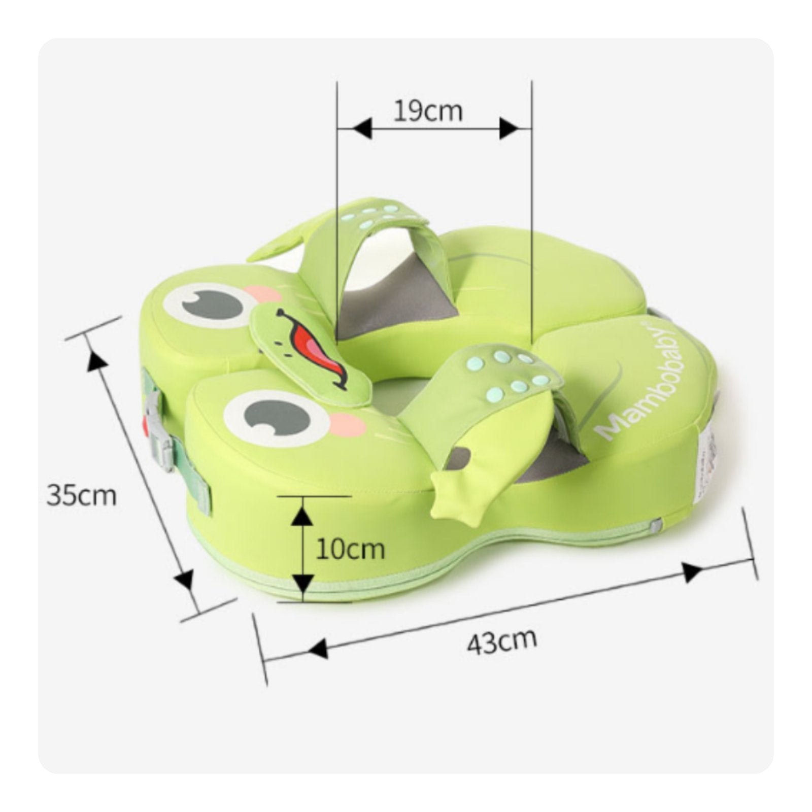 Armpit Swim Buoy Cute Bear Shape Non Inflatable Baby Buoy Leakproof for Babies