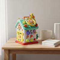 Educational Busy House Multi-Functional Toddler Activity House for Toddlers