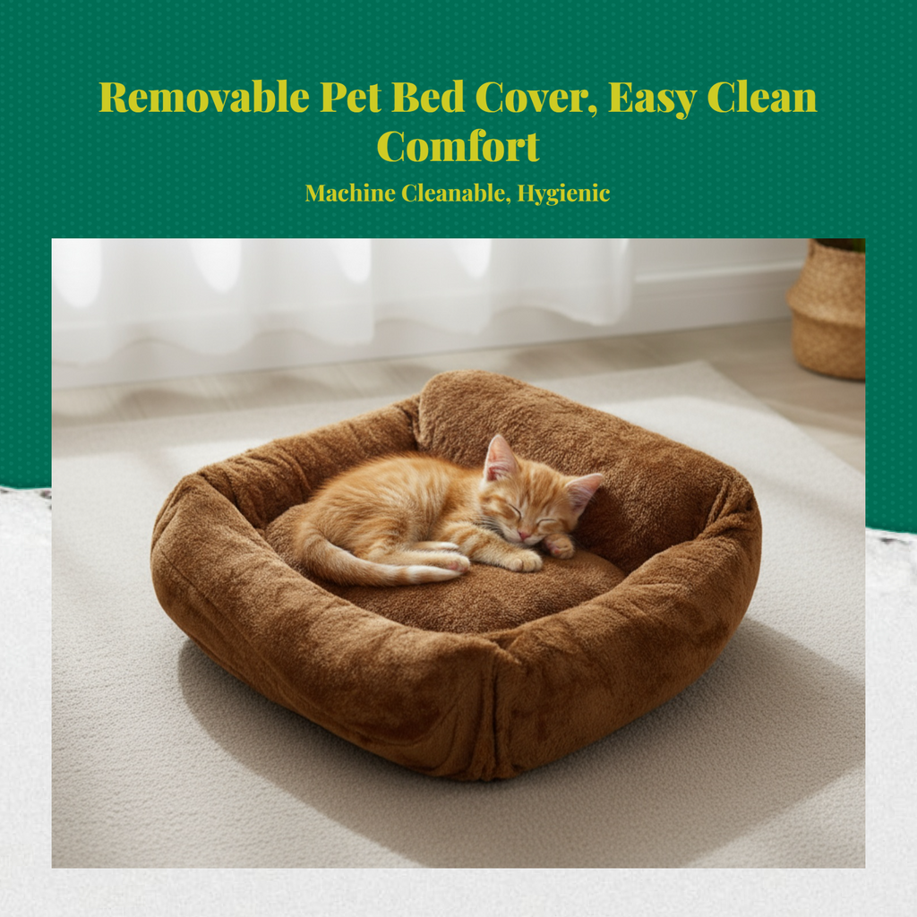 Removable dog bed cover, easy to clean, protects sofas