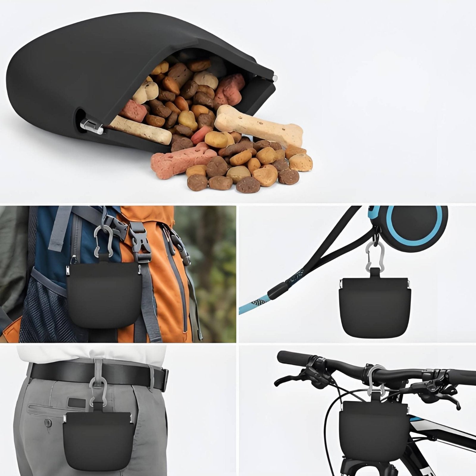 Pet Training Pouch Long-Lasting Dog Treat Bag Waterproof for Outdoor