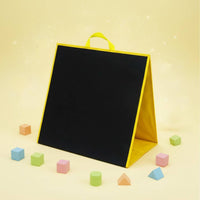Double-Sided felts Board Large Play Area Standing Story Board Lightweight and Educational Toy for Teachers
