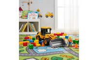Bulldozer Toy Car Large Size Toy Front Loader Realistic Design for Boys, Kids