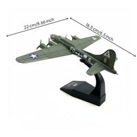 B-17 Flying Fortress Model Collectible Aviation Decor WWII Classic for Office