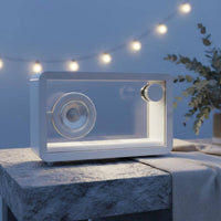 Transparent Bluetooth Speaker Minimalist Design Consumer Electronics