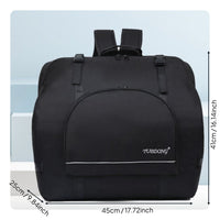 Accordion Carrying Case Lightweight Padded Accordion Bag Waterproof for Storage