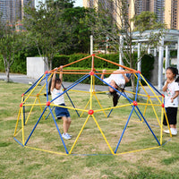 Kids Climbing Dome -Colorful Climbing Structure Frame Holds Playground Equipment for Ages 4 to 10, Children, Backyard