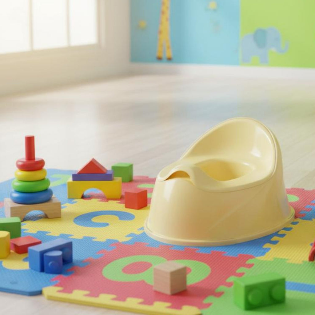 Non-Slip Base Toddler Potty Chair Easy to Clean Toddler Training Toilet Lightweight and Compact for Toddlers, Infants, Home Use, Outdoor