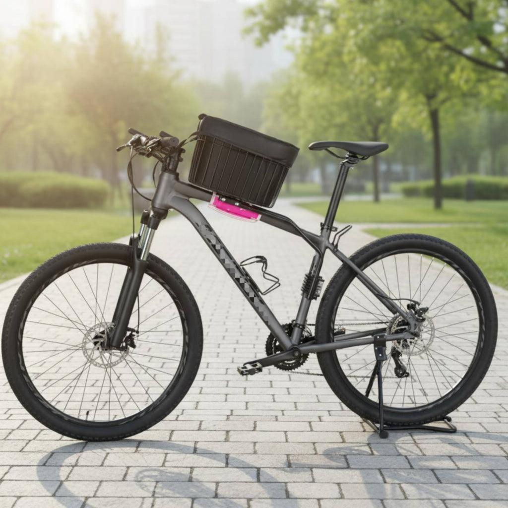 Foldable Dog Bike Basket Removable Dog Bike Basket Large Space for Outdoor Rides