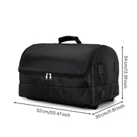 Portable Speaker Bag Heavy-Duty Speaker Carrying Bag Double Zipper for Transport