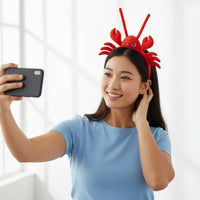 Crustacean Headband Cute Soft Toy Crustacean Hair Band Funny for Stage