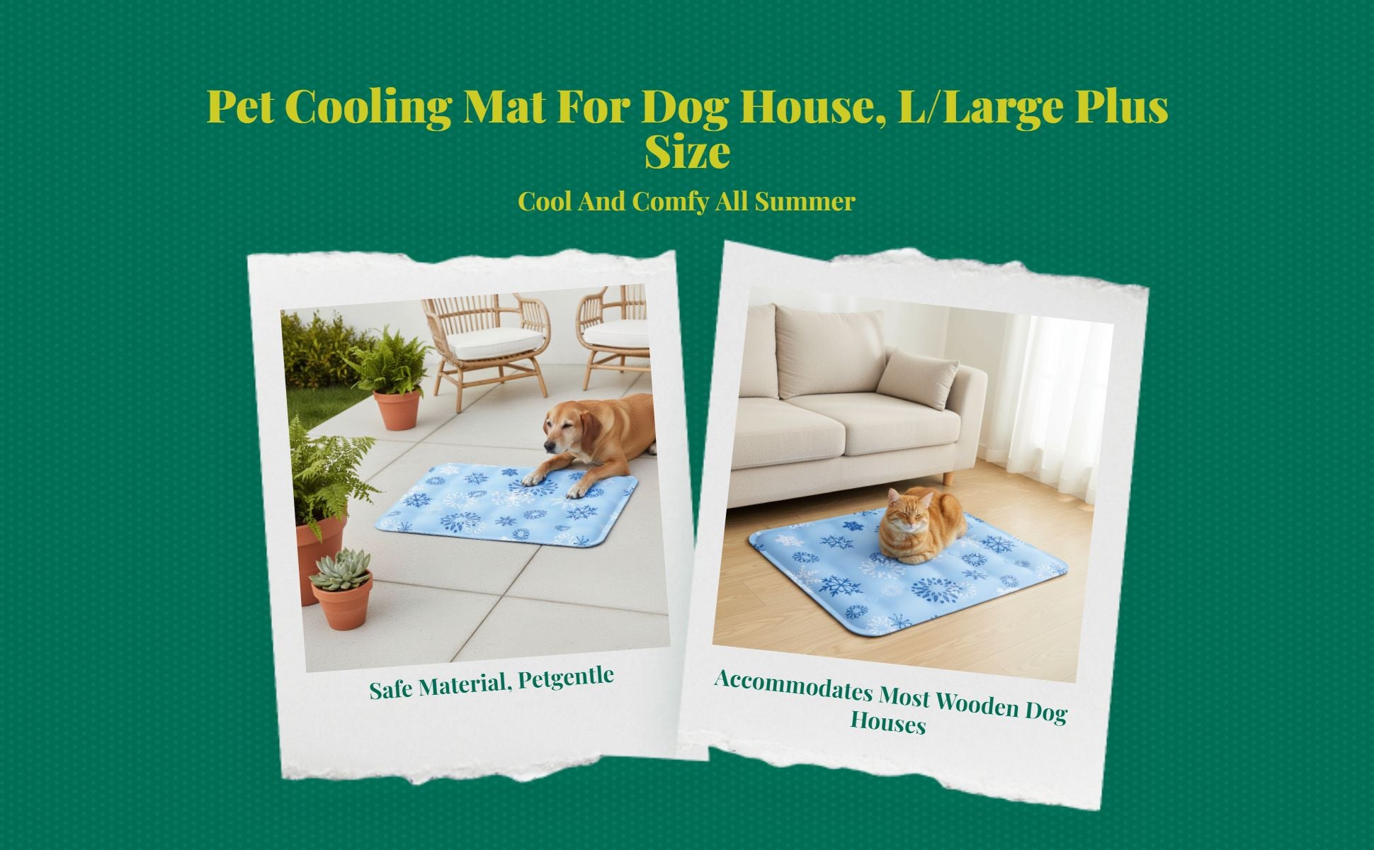 Indoor Wooden Dog House, Removable Mat, Luxury Pet Crate
