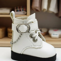 BJD Doll Boots Edgy Design 1/6 Scale Doll Boots Buckle Accent