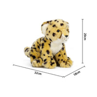 Big Cat Soft Toy Simulated Big Cat Stuffed Creature Lifelike for Children