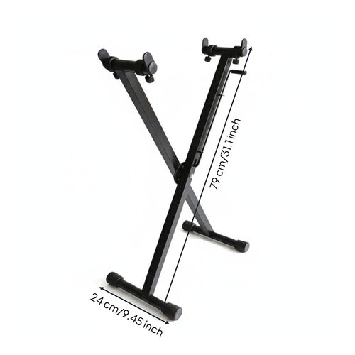 X-Shaped Frame Keyboard Stand Quick Release Mechanism Double X Keyboard