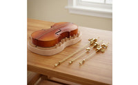 Violin Center Seam Clamp Easy to Use Violin Seam Clamp Copper Construction String Instrument Making Tool for Luthiers