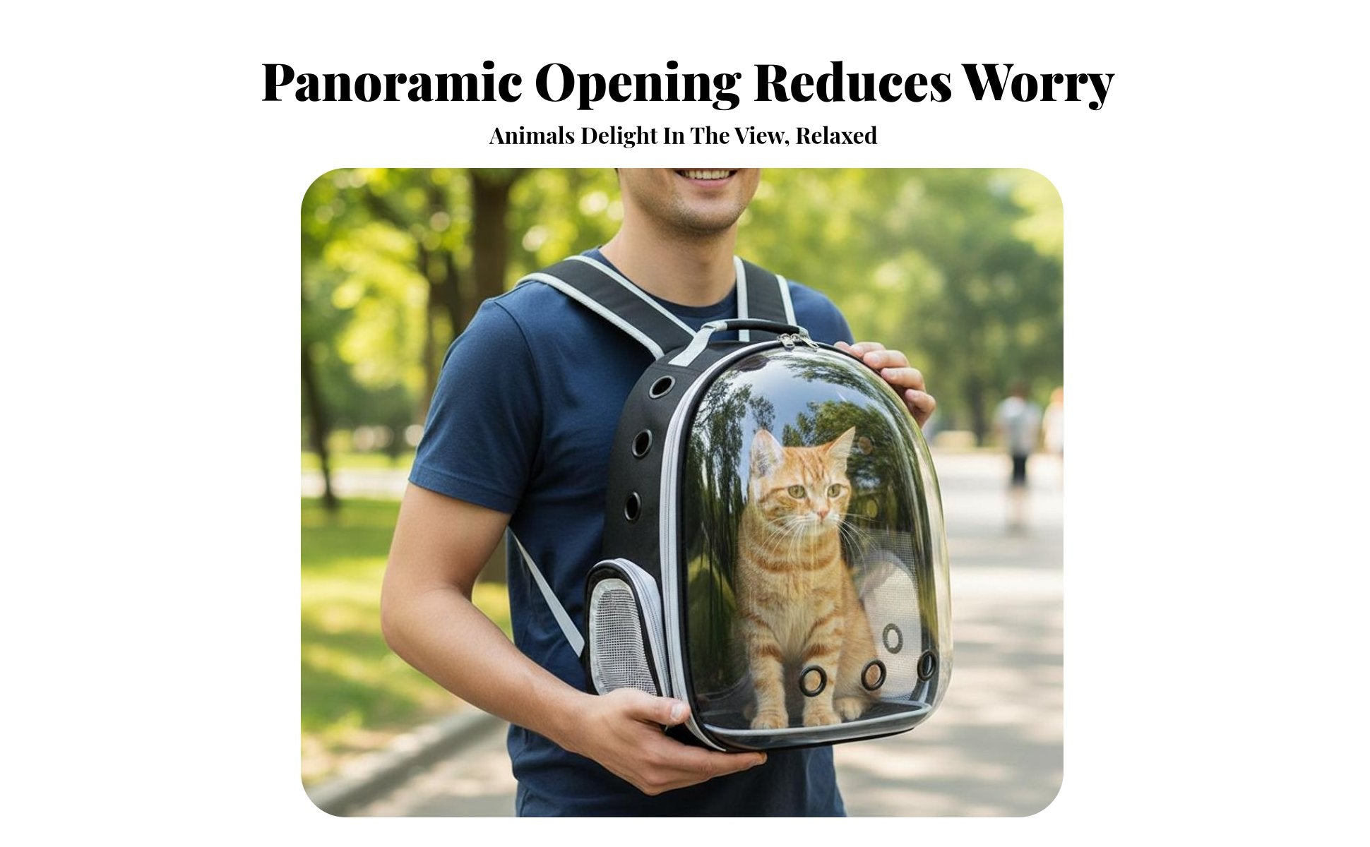 Space Capsule Pet backpackpack Portable creature container Breathable for Hiking