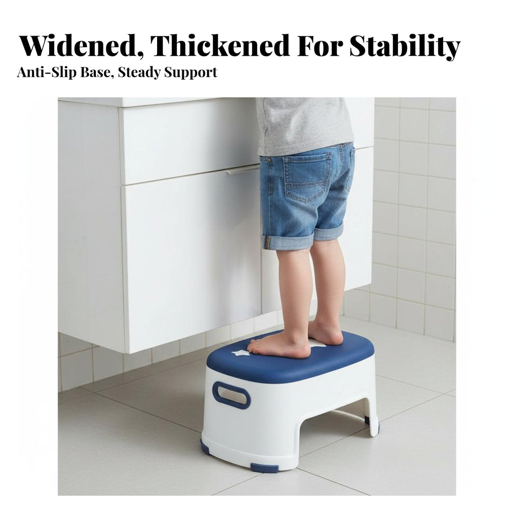 toddler's Stepping Block Anti-Slip Step Stool Strong Load-Bearing for Bathroom