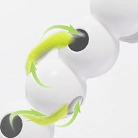 360 Rolling Soft Feather Tail Electric Feline Toy Long-Lasting