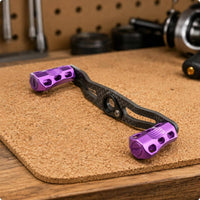 Carbon Fiber Reel Arm Lightweight Reel Handle Fluid Grip for Repair