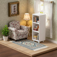 Miniature Storage Cabinet Versatile Use Tiny Storage Rack Model Decorative 3-Tier Mini Shelf for Kids, Collectors