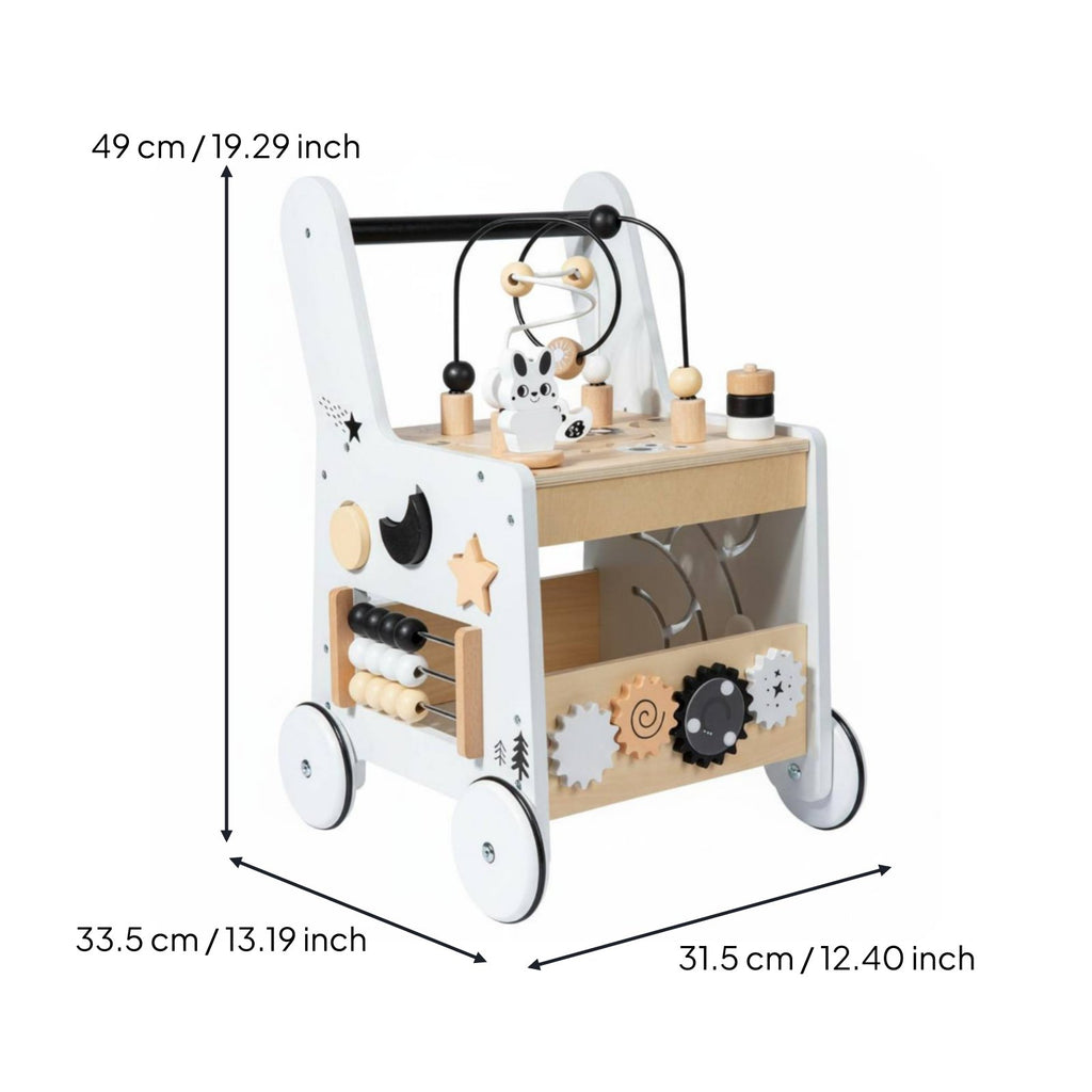 Multifunctional Activity Stroller Nordic Design Infant Toy for Babies