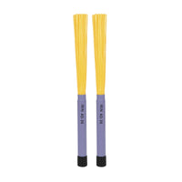 2 Pieces Retractable Nylon Drum Brush Soft Sweep Sound Telescopic Drum Brush