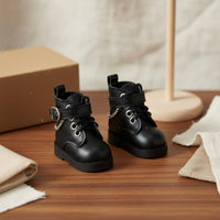 BJD Doll Boots Edgy Design 1/6 Scale Doll Boots Buckle Accent