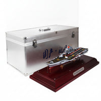Model with Carrying Case Alloy-Style Scale Model Detailed for Naval Enthusiasts