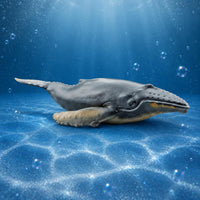 Baleen Marine Mammal Model Educational Baleen Marine Mammal Figure Detailed Life Model for Desk Display