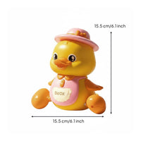 2 Pieces Rechargeable Duck Toy Pair Long-Lasting ABS Material