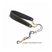 Wind Instrument Strap Golden Finish Metal Music Gear Adjustable