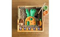 Carrot House Sand Toy Set 3D Printed Play Mold Set for Children, Toddlers